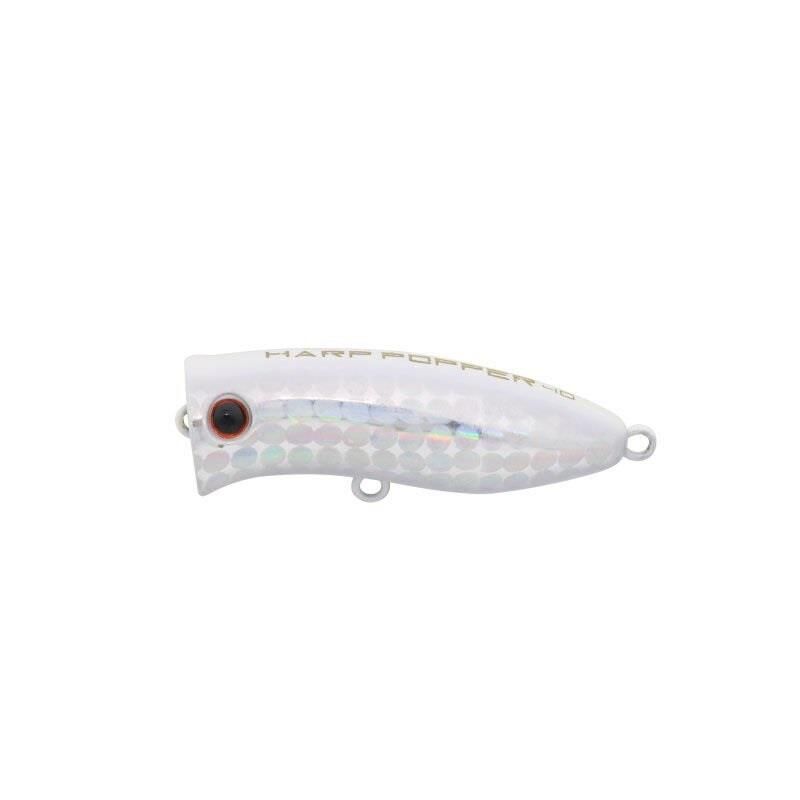 Hanfish Harp Popper 40mm 3.3gr Su Üstü Maket Balık MH604 Pearl White