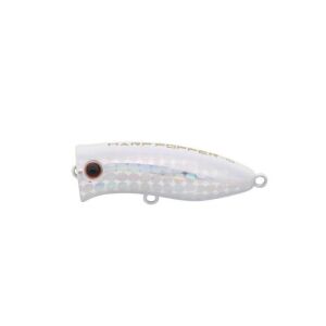 Hanfish Harp Popper 40mm 3.3gr Su Üstü Maket Balık MH604 Pearl White