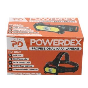 Powerdex PD-8872 USB Şarjlı Kafa Lambası