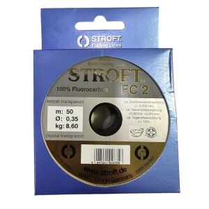 Stroft FC2 50m 0.35mm %100 Fluorocarbon Misina