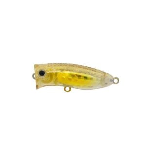 Hanfish Harp Popper 40mm 3.3gr Su Üstü Maket Balık MH602 Gold Head