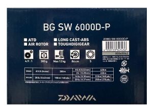 Daiwa 23 BG SW 6000 DP Olta Makinesi