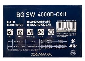 Daiwa 23 BG SW 4000 DCXH Olta Makinesi
