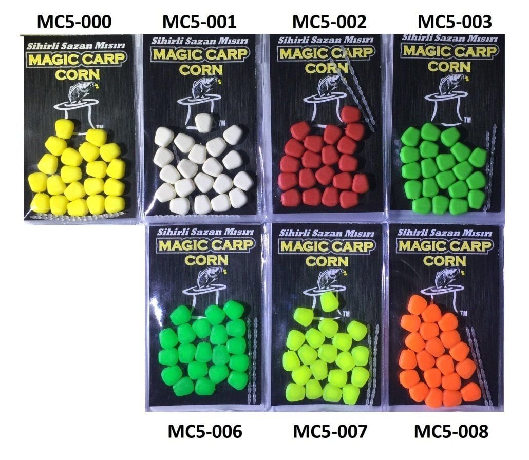 Magic Carp MC5 Serisi 10mm Yüzen Bombesiz Silikon Mısır