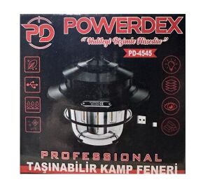 Powerdex PD-4545 Taşınabilir Şarjlı Kamp Lambası