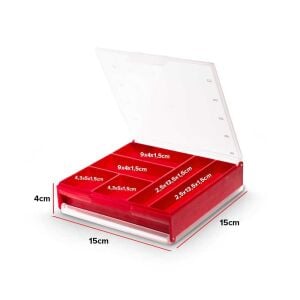 River Çok Amaçlı LRF Kutusu Kırmızı