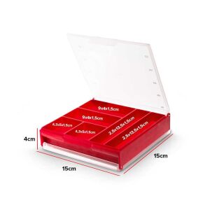 River Çok Amaçlı LRF Kutusu Kırmızı