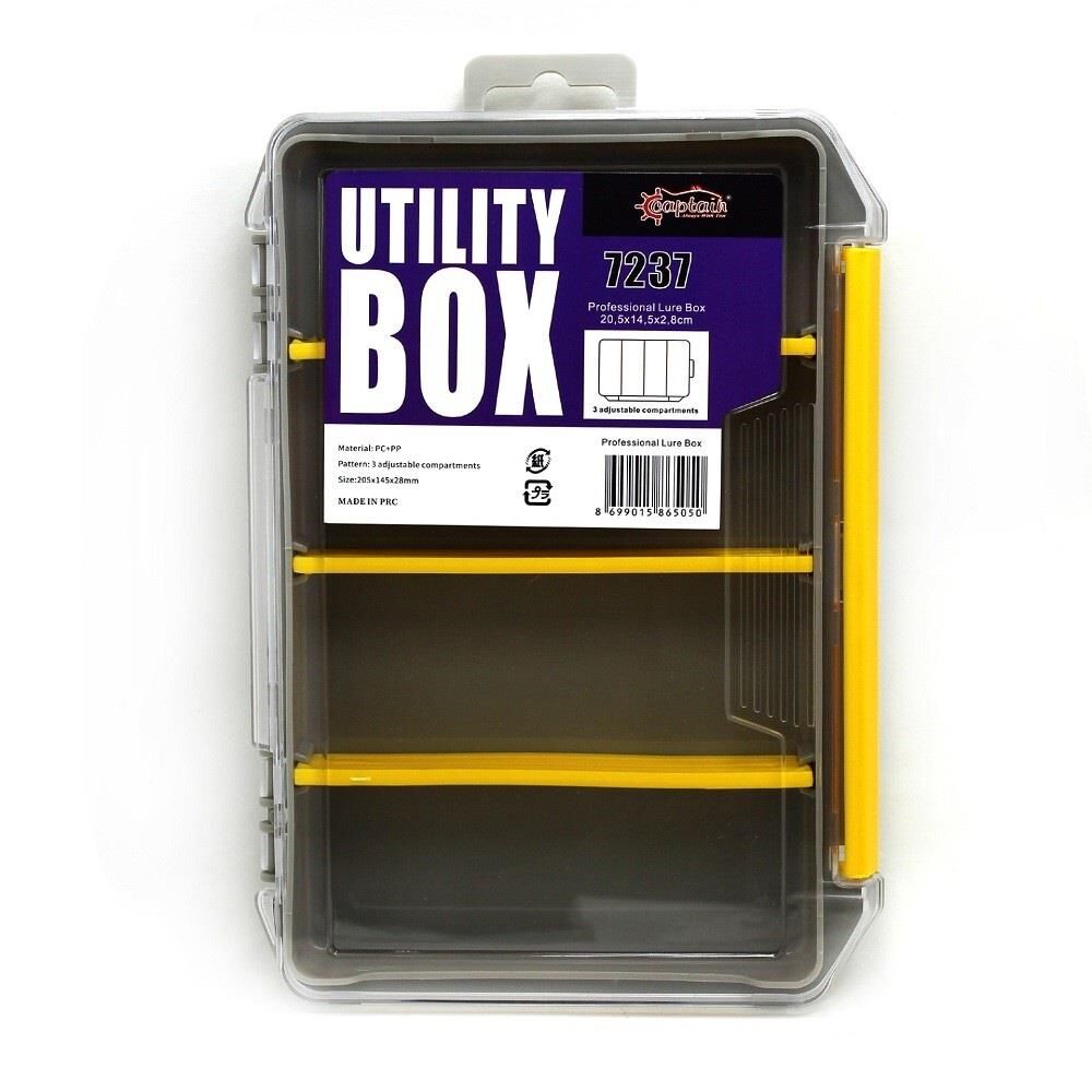 Captain 7237 Balıkçı Kutusu 20.5x14.5x2.8cm