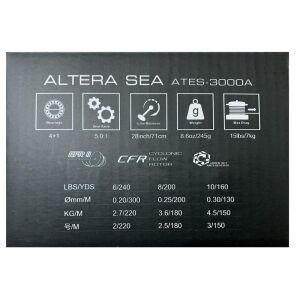 Okuma Altera Sea ATES-3000A Spin Olta Makinesi