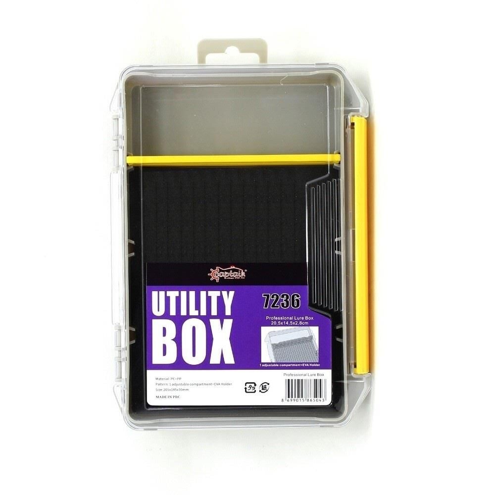 Captain 7236 Balıkçı Kutusu 20.5x14.5x2.8cm