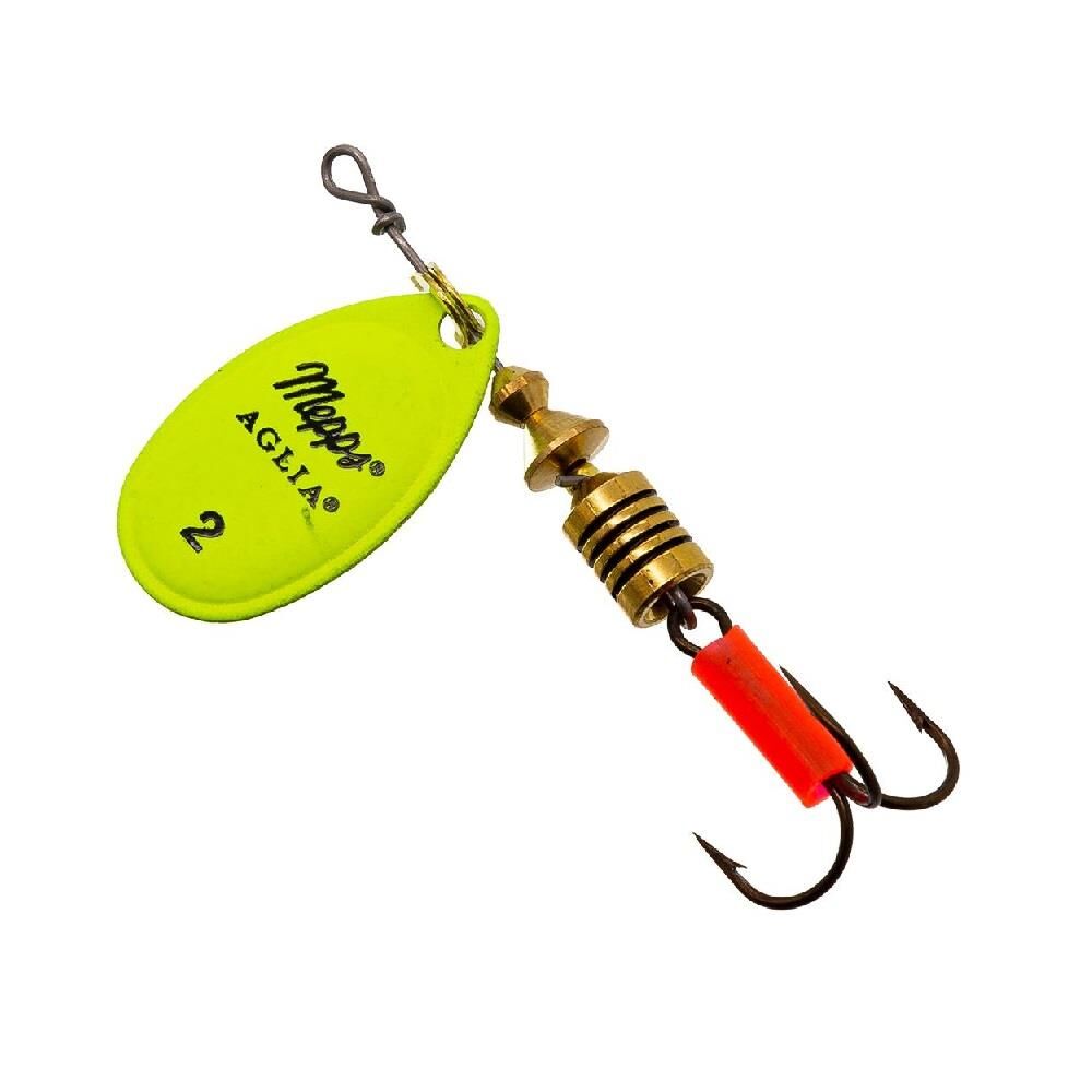 Mepps Aglia Fluo No:2 4.6gr Döner Kaşık Fluo Sarı