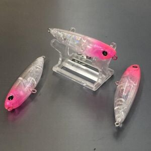 Hanfish Baskın 65mm 7gr Su Üstü Maket Balık BS76 Pink Head