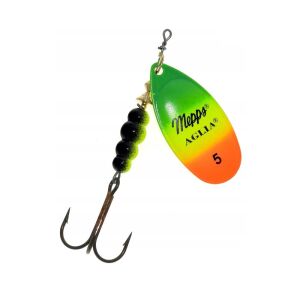 Mepps Aglia Fluo No:5 14gr Döner Kaşık Gökkuşağı