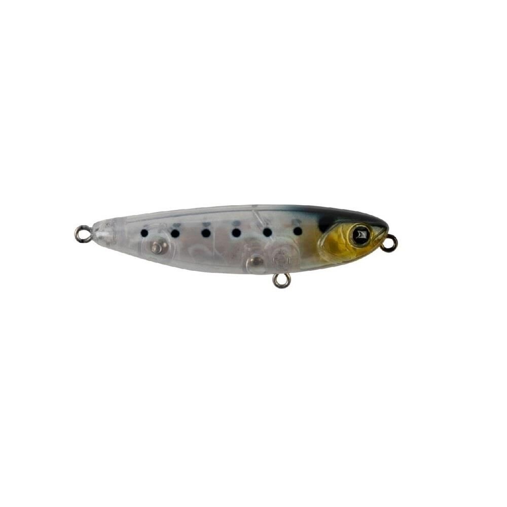 Hanfish Baskın 65mm 7gr Su Üstü Maket Balık BS74 Ghost Silver