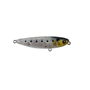 Hanfish Baskın 65mm 7gr Su Üstü Maket Balık BS74 Ghost Silver