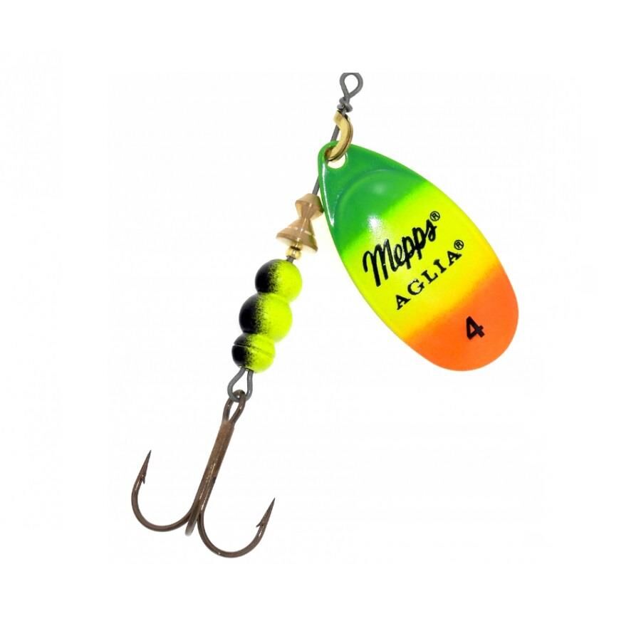 Mepps Aglia Fluo No:4 9.3gr Döner Kaşık Gökkuşağı