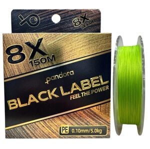 Pandora Black Label 8X 150 mt 0.10mm İp Misina Light Green