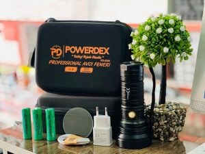 Powerdex PD-9200 Şarj Edilebilir Pilli Profesyonel Avcı El Feneri 20W