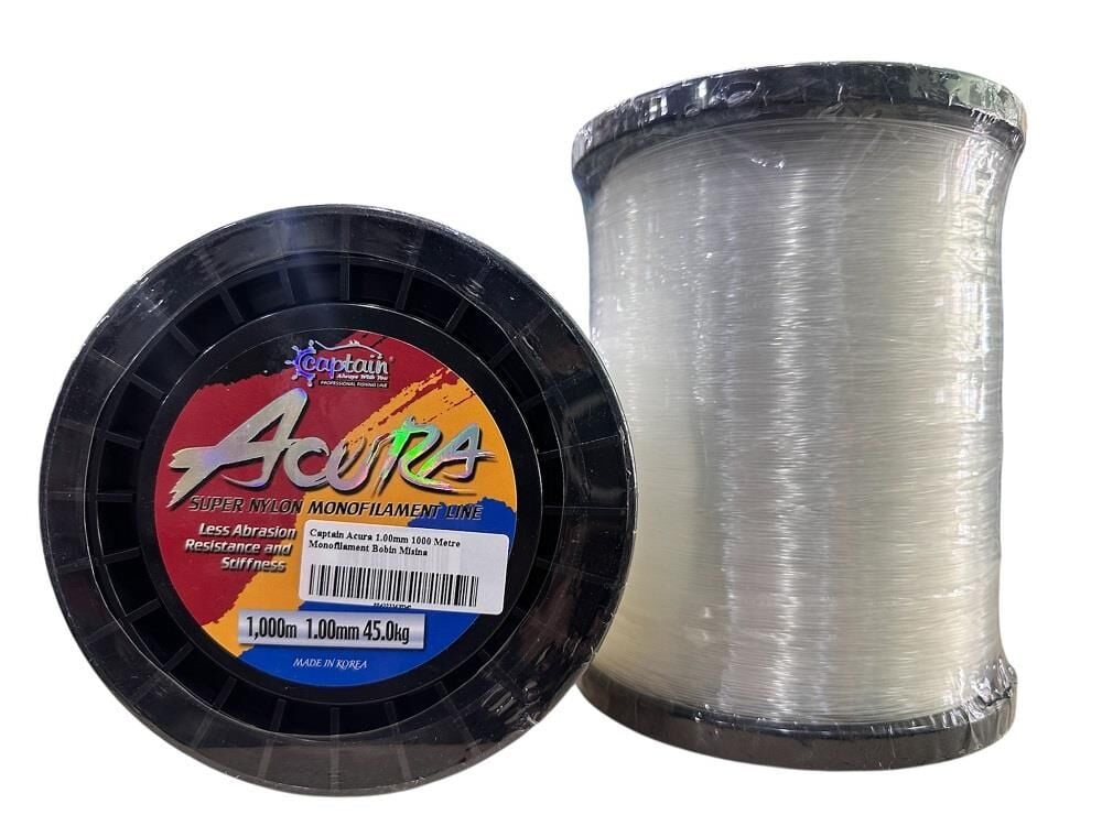Captain Acura 1.00mm 1000 Metre Monofilament Bobin Misina