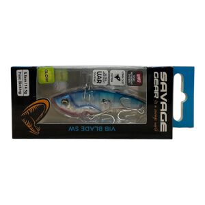 Savage Gear 3D Vib Blade 14.5gr 5.5cm Vibrasyon Jig Yem Blue Pink Zebra Glow