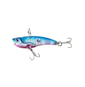 Savage Gear 3D Vib Blade 14.5gr 5.5cm Vibrasyon Jig Yem Blue Pink Zebra Glow