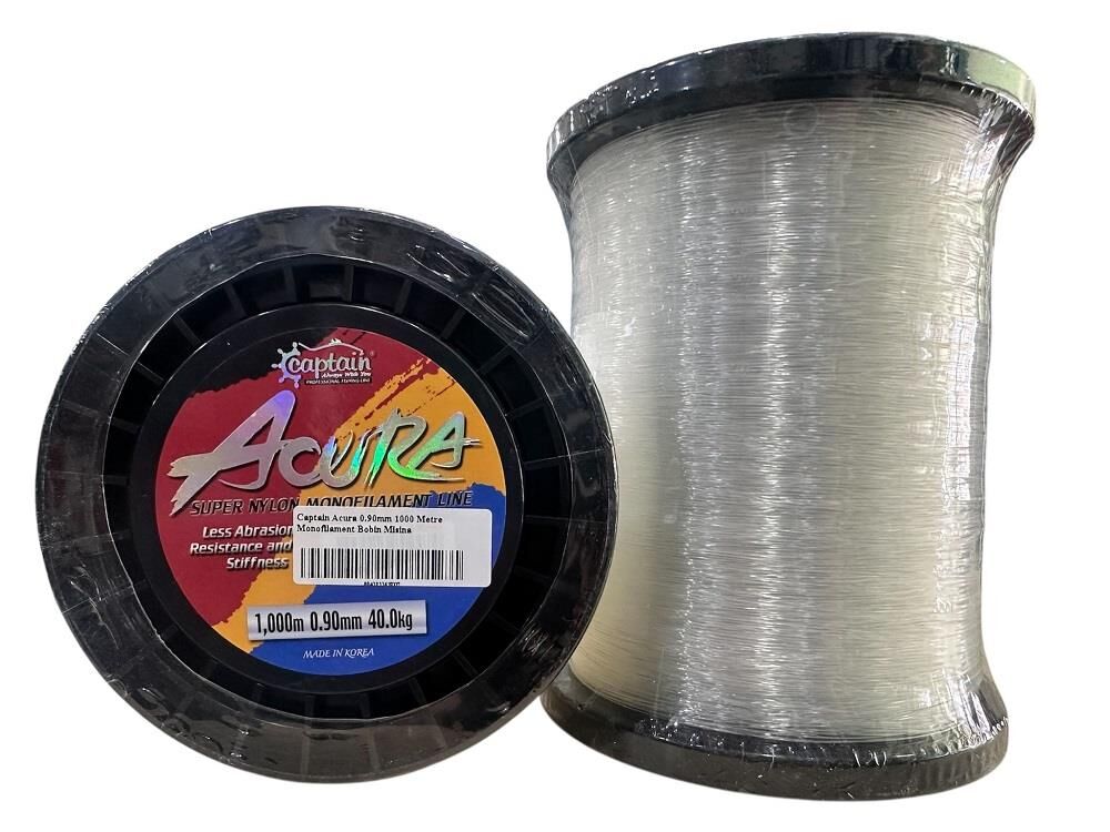 Captain Acura 0.90mm 1000 Metre Monofilament Bobin Misina