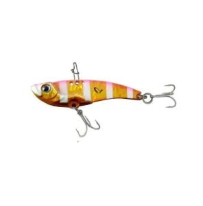 Savage Gear 3D Vib Blade 8.5gr 4.5cm Vibrasyon Jig Yem Gold Pink Zebra Glow