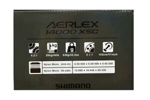 Shimano Aerlex 14000 XSC Olta Makinesi