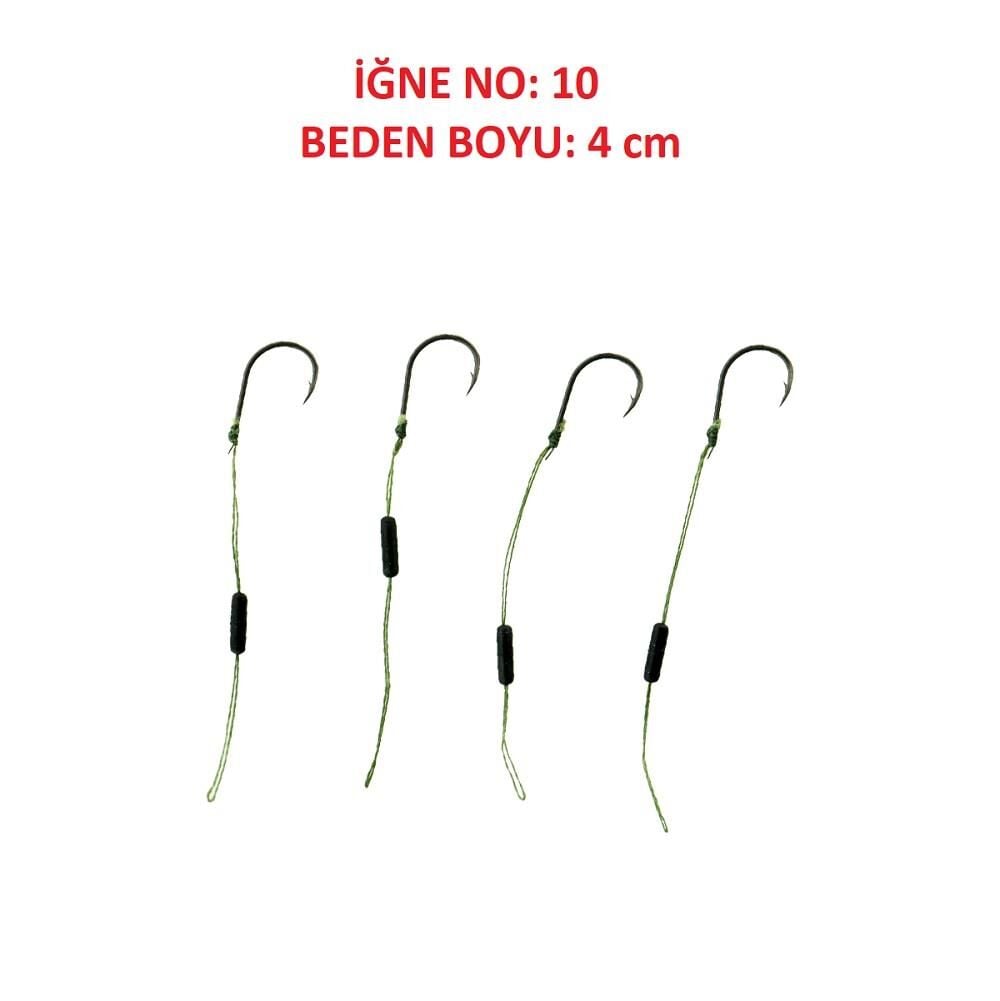 Fujin BiteLock LRF Hırsız İğne No 10 Stoperli 4 Adet