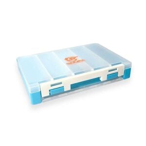 Shufa Çift Taraflı Evalı ve Bölmeli Lrf Kutusu Mavi 20x14.5x4cm