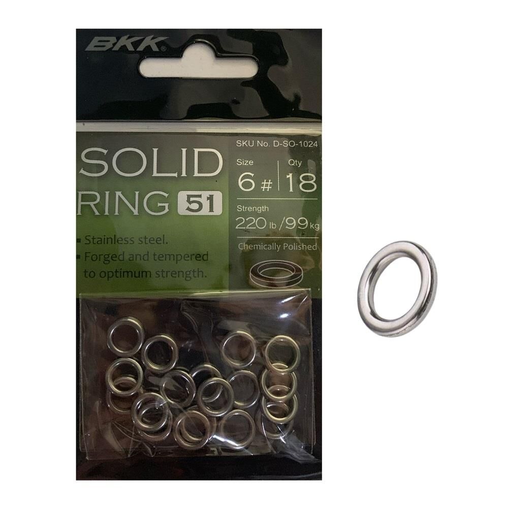 BKK Solid Ring-51 No:6 Halka 18 Adet