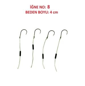 Fujin BiteLock LRF Hırsız İğne No 8 Stoperli 4 Adet
