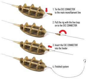Extra Carp EXC Method Feeder With Connector 30gr