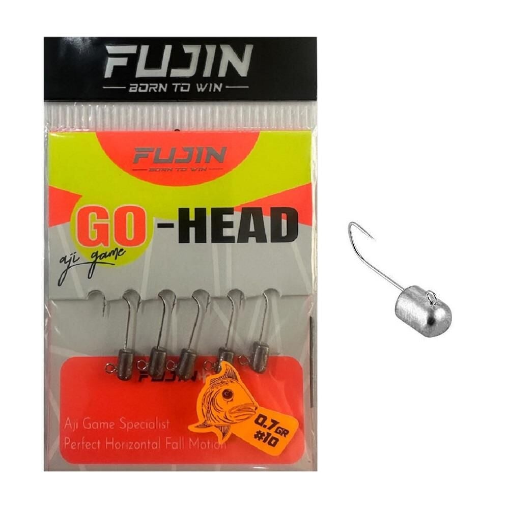Fujin Go-Head Aji Game Jighead Zoka 10 No 0.7gr 5 Adet