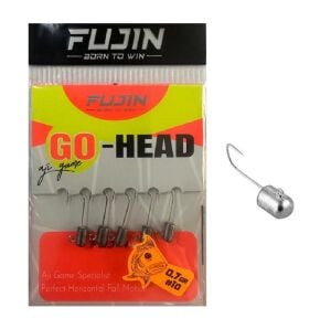 Fujin Go-Head Aji Game Jighead Zoka 10 No 0.7gr 5 Adet