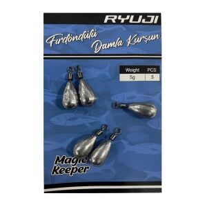 Ryuji Fırdöndülü Damla Kurşun 5gr 5 Adet