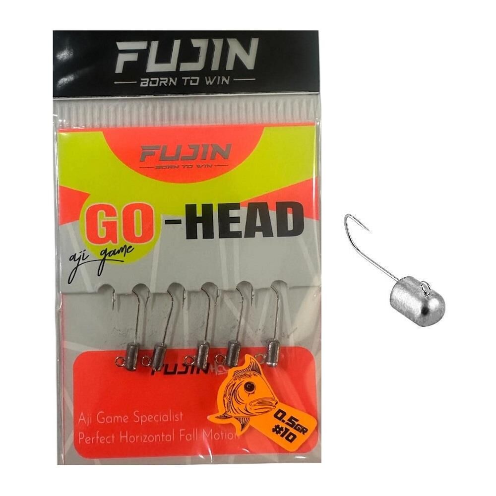 Fujin Go-Head Aji Game Jighead Zoka 10 No 0.5gr 5 Adet