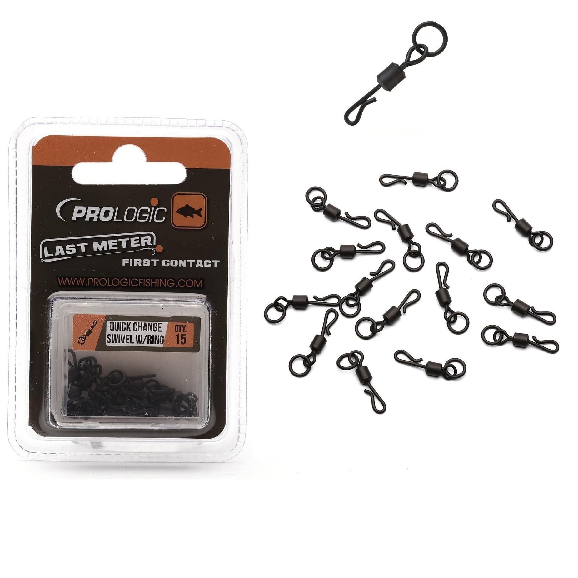 Prologic LM Quick Change Swivel W/Ring (15 Adet)