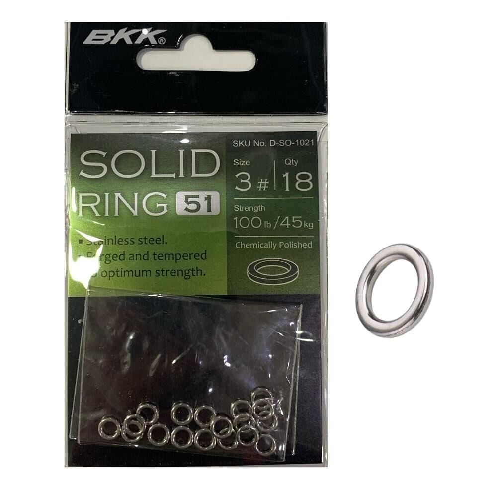 BKK Solid Ring-51 No:3 Halka 18 Adet