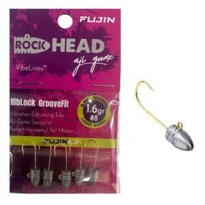 Fujin Rock-Head Aji Game Jighead Zoka 8 No 1.6gr 5 Adet