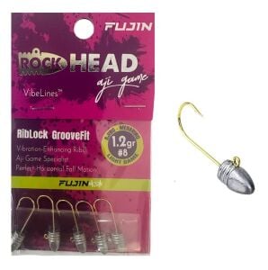 Fujin Rock-Head Aji Game Jighead Zoka 8 No 1.2gr 5 Adet