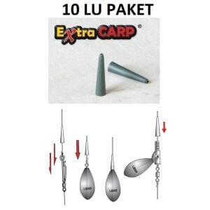 Extra Carp Tail Rubber Cone 10pcs