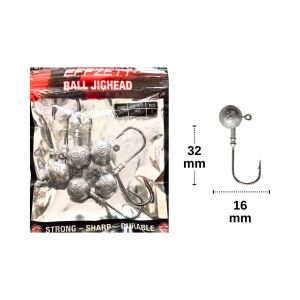 Dam Ball Jig Head 18 gr 3/0 (5 Adet)