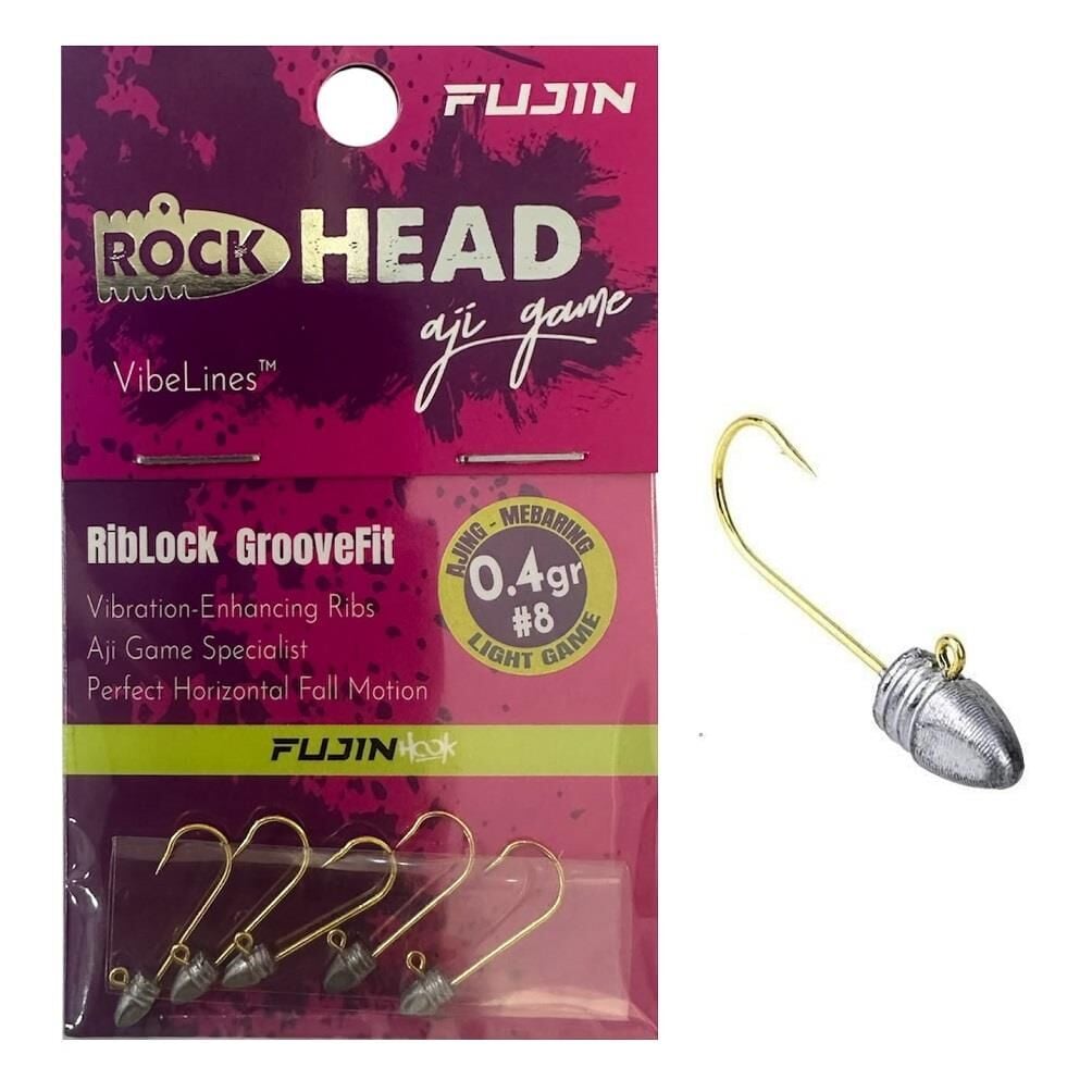 Fujin Rock-Head Aji Game Jighead Zoka 8 No 0.4gr 5 Adet