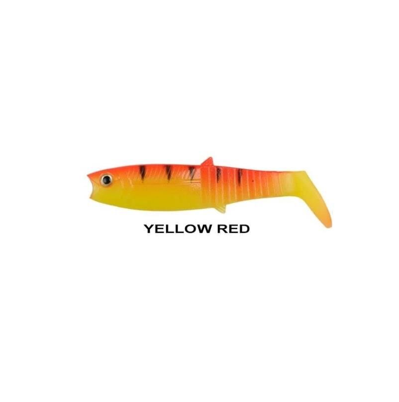 Remixon Buster Shad 8cm 5.5gr Silikon Yem Yellow Red