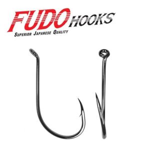 Fudo 6301 No:2/0 Fudo Beak Black Nikel Olta İğnesi 7 Adet
