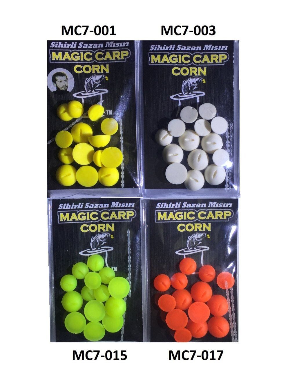 Magic Carp MC7 Serisi 12mm-15mm Kancasız Yüzen Kardan Adam Tipi Silikon