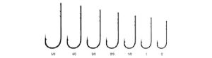 Fudo 6101 No:4/0 Fudo Worm SSB Black Nikel Olta İğnesi 4 Adet
