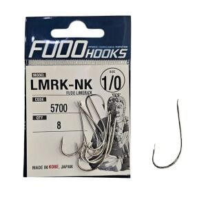 Fudo 5700 No:1/0 Limerick Nikel Olta İğnesi 8 Adet