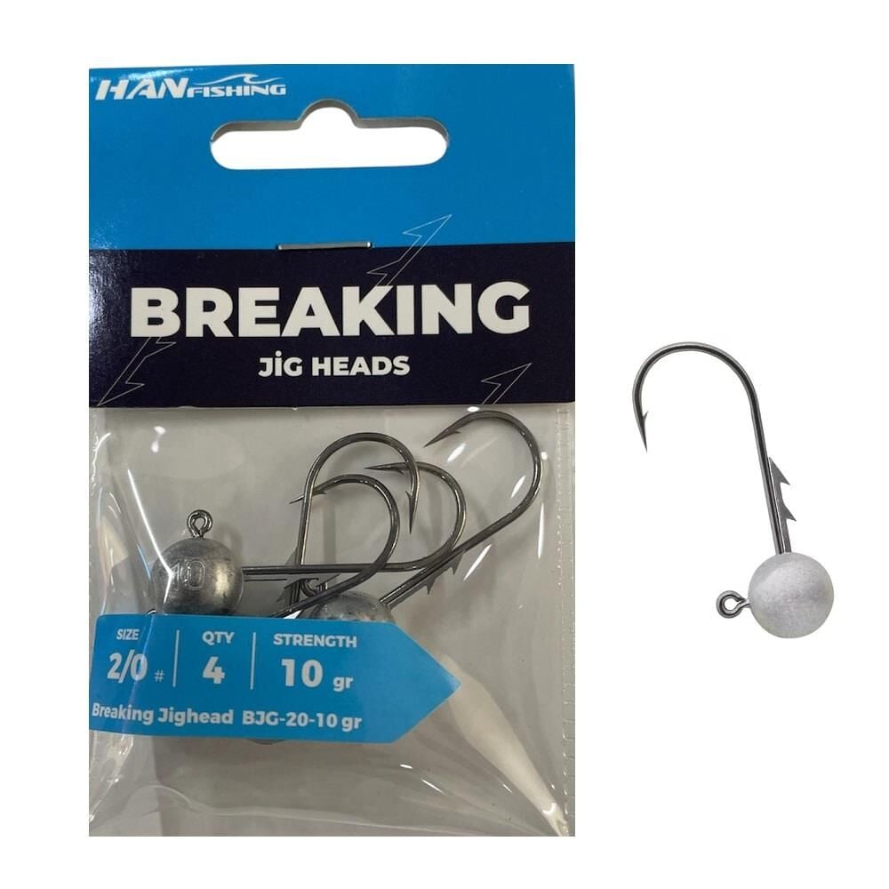 Hanfish Breaking BJG Jig Head Zoka 10gr No:2/0 (4 Adet)
